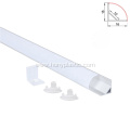 Aluminum pc diffuser recessed linear led profile